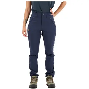 Fjallraven 87101-555 Abisko Trail Stretch Trousers W Pants Femme Dark Navy Taille 36/S pas cher