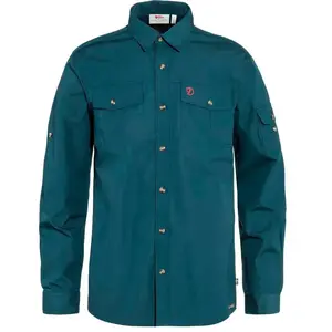 Fjällräven Singi Trekking Shirt - Chemise homme Mountain Blue XS pas cher