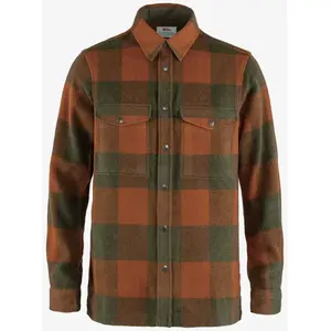 Fjällräven Canada Shirt - Chemise homme Autumn Leaf / Laurel Green LVendu paramazon