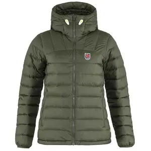 Comparateur de prix : Fjällräven - Women's Expedition Pack Down Hoodie - Doudoune taille M, vert olive