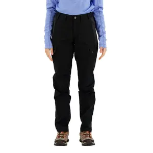 Comparateur de prix : FJALLRAVEN Fjällräven Stina Trousers - Pantalon randonnée femme Black EU 38 - Regular