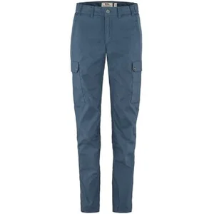 Fjällräven Femme Stina Trousers Everyday Outdoor, Indigo Blue, 34/R pas cher