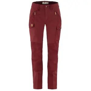 Fjällräven Nikka Trousers Curved - Pantalon trekking femme Bordeaux Red EU 40Vendu paramazon