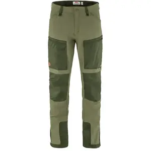 FJALLRAVEN Fjällräven Homme Keb Agile Trousers Trekking, Laurel Green/Deep Forest, 50/L pas cher