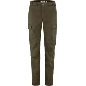 Comparateur de prix : Fjällräven Fjallraven 84775-633 Stina Trousers W Pants Femme Dark Olive Taille 38/L