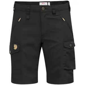 Comparateur de prix : Fjällräven Nikka Shorts Curved - Short randonnée femme Black EU 42