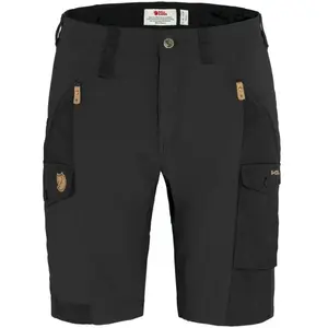 Comparateur de prix : Fjällräven - Women's Nikka Shorts Curved - Short taille 34, noir