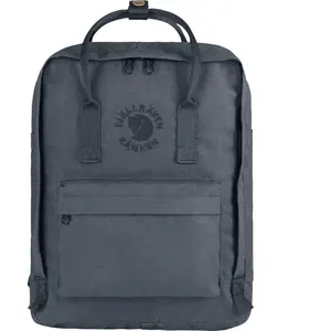 Comparateur de prix : Fjällräven Sac à dos FJALLRAVEN Re-Kanken Slate 38 (H) x 27 (L) x 13 (E) cm Gris