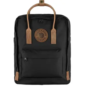 Comparateur de prix : Sac à dos - Fjällräven - Kånken No. 2 - Noir - Poignées en cuir - Rembourré
