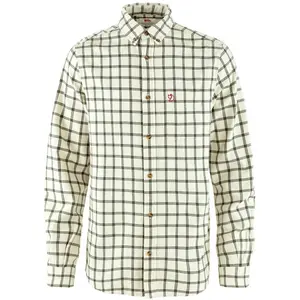 Fjällräven - Övik Flannel Shirt - Chemise homme Chalk White / Laurel G...Vendu paramazon