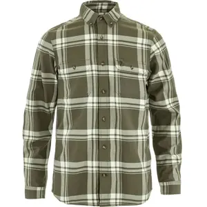 FJÄLLRÄVEN Chemise Homme Oevik Lite Flannel olive | M