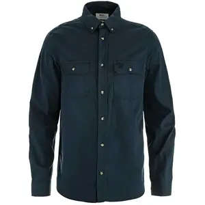 Fjällräven - Övik Lite Flannel Shirt - Chemise homme Dark Navy - XS pas cher