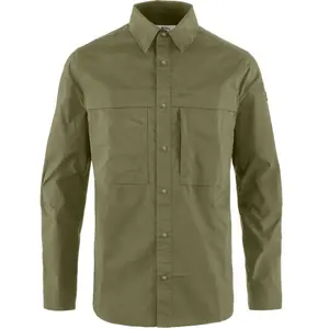 Comparateur de prix : Fjällräven Abisko Trail Shirt LS - Chemise homme Green XS