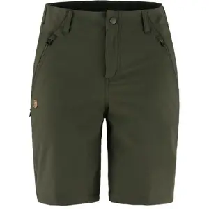 Fjällräven - Women's Abisko Trail Stretch Shorts - Short taille 38, vert olive pas cher