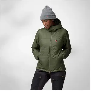Comparateur de prix : Veste à capuche Fjällräven Expedition X-Lätt vert forêt femme - S
