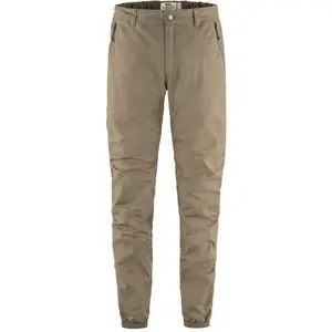 Fjällräven Homme Vardag Trousers Everyday Outdoor, Suede Brown, 44/L pas cher