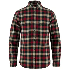 Fjällräven - Skog Shirt - Chemise homme Dark Navy / Red - XSVendu parhardloop
