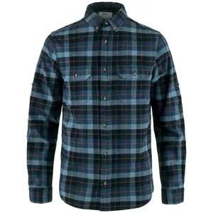 Comparateur de prix : Fjällräven - Singi Heavy Flannel Shirt - Chemise taille M, bleu