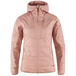 Fjällräven - Keb Padded Hoodie - Doudoune femme Chalk Rose - MVendu partrekkinn