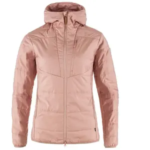 Comparateur de prix : Fjällräven - Keb Padded Hoodie - Doudoune femme Chalk Rose - S