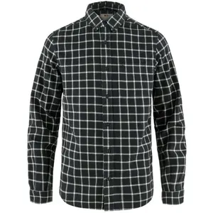 Comparateur de prix : Fjällräven Övik Flannel Shirt - Chemise homme Dark Navy / Chalk White S