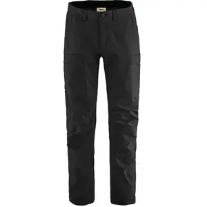 Fjällräven Abisko Hybrid Trail Trousers - Pantalon randonnée homme Bla... pas cher