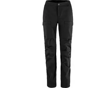 Fjällräven Abisko Hybrid Trail Trousers - Pantalon randonnée femme Bla... pas cher