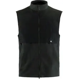 Fjällräven - Hoja Adventure Vest - Gilet synthétique taille M, noir pas cher