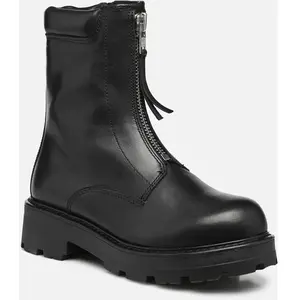 Comparateur de prix : Vagabond - Boots en Cuir Cosmo noires - Talon 5 cm T.40