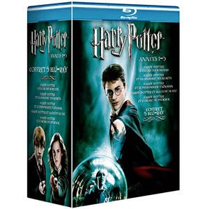 Warner Home Video Coffret Harry Potter - Les 5 Films - Blu-Ray pas cher