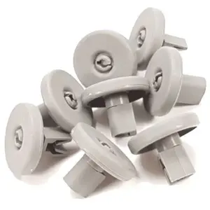 Comparateur de prix : Electrolux Jeu de 8 roulettes pour panier inférieur de lave-vaisselle Gris