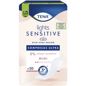 Tena Lights mini compresses ultra sensibles 20 u