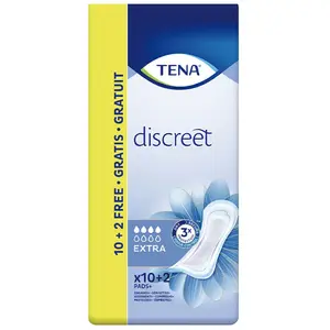 Comparateur de prix : Tena Lady Discreet compresa incontinencia extra 12 u