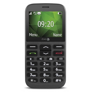 DORO 1370 - Téléphone mobile pour senior - Compatibilité appareils auditifs - Touche dassistance - Mini-torche - Graphite pas cher