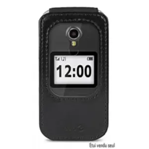 DORO Coque de protection pour téléphone portable - Noir - Pour Doro 2414 2424