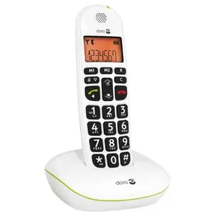 Comparateur de prix : Doro PhoneEasy 100w - Téléphone sans fil avec ID d'appelant - DECT\GAP - noir