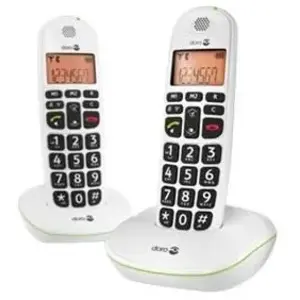 Comparateur de prix : Téléphone pour la maison - DORO - PhoneEasy 100w Duo Blanc 5549