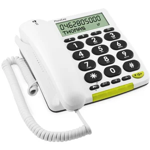 Comparateur de prix : Téléphone grosses touches avec mains libres - 312CS - Phoneeasy - DORO