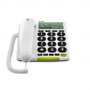 Doro 312cs Téléphone analogique Identification de l'appelant Blanc pas cher