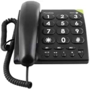 doro téléphone grande touche PhoneEasy 311c noir (import Allemagne) pas cher