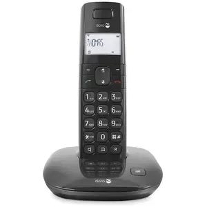 Doro Comfort 1010 - Téléphone sans fil avec ID d'appelant - DECT\GAP - noir pas cher