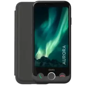 Comparateur de prix : Doro Aurora A30 GRAPHITE + wallet case + screen protector