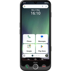 Comparateur de prix : Doro Aurora A30, 15.5 cm (6.1"), 6 Go, 128 Go, 50 MP, Android 14, Noir
