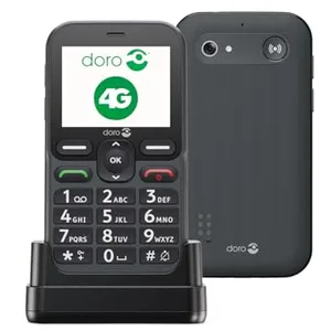 Comparateur de prix : Doro Leva L10 6,1 cm (2.4") 120,7 g Noir Téléphone numérique 380570