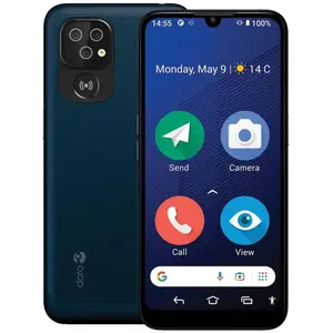 Doro 8200, 15,5 cm (6.1'), 4 Go, 64 Go, 16 MP, Android 12, Noir 8727 pas cher
