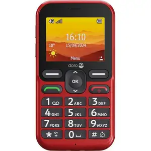Comparateur de prix : Doro Leva L10 6,1 cm (2.4") 120,7 g Rouge Téléphone numérique 380571