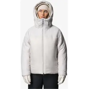 Comparateur de prix : Veste à capuche Houdini Double Dunfri blanc pur femme - M