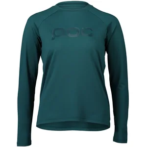 Maillot POC Reform Enduro manche longue bleu turquoise femme - M pas cher