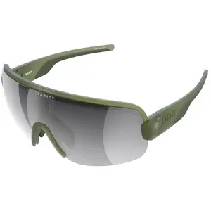 Lunettes poc aim epidote vert translucent   verres miroir violet argent pas cher