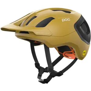 Casque POC Axion Race MIPS jaune foncé mat pas cher